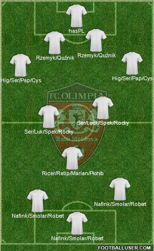 Olimpia Baltî Formation 2011
