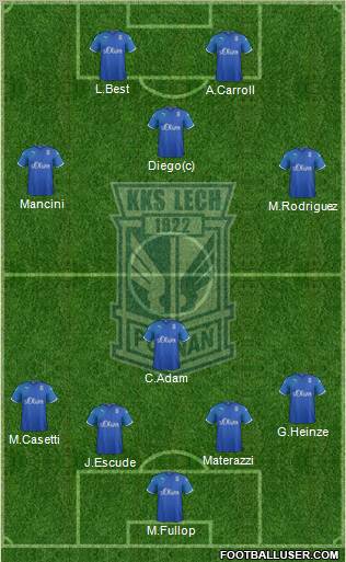 Lech Poznan Formation 2011