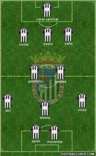 C.D. Badajoz S.A.D. Formation 2011