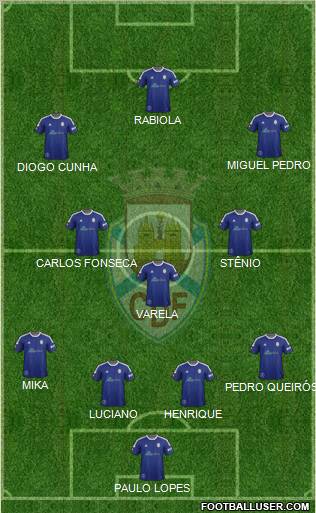 Clube Desportivo Feirense Formation 2011