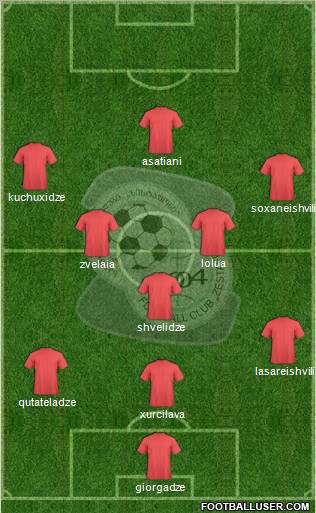 FC Zestafoni Formation 2011