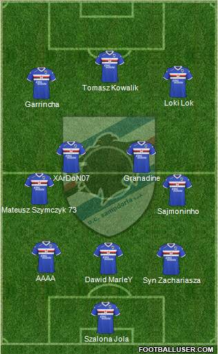 Sampdoria Formation 2011