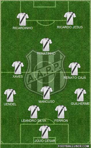 AA Ponte Preta Formation 2011