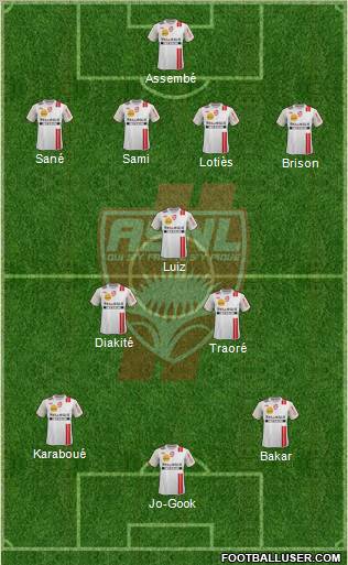 A.S. Nancy Lorraine Formation 2011