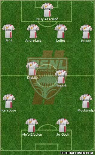 A.S. Nancy Lorraine Formation 2011
