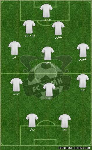 FC TVMK Tallinn Formation 2011