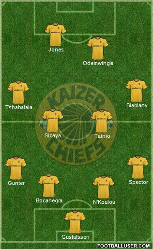 Kaizer Chiefs Formation 2011
