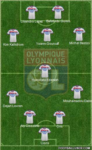Olympique Lyonnais Formation 2011