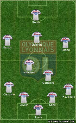 Olympique Lyonnais Formation 2011