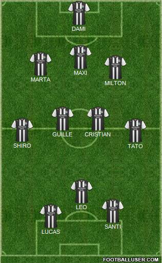 Pro Evolution Soccer Team Formation 2011