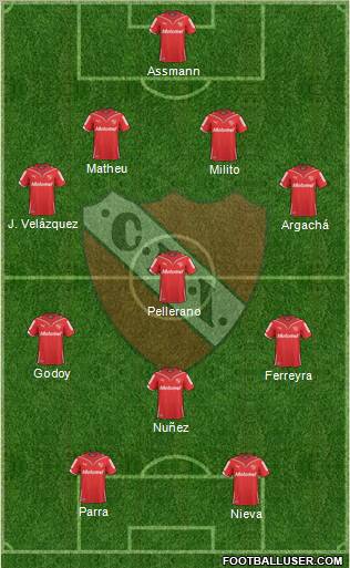 Independiente Formation 2011
