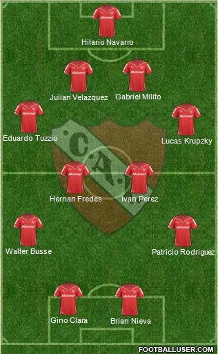 Independiente Formation 2011