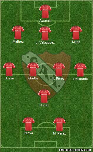 Independiente Formation 2011