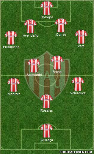 Unión de Santa Fe Formation 2011