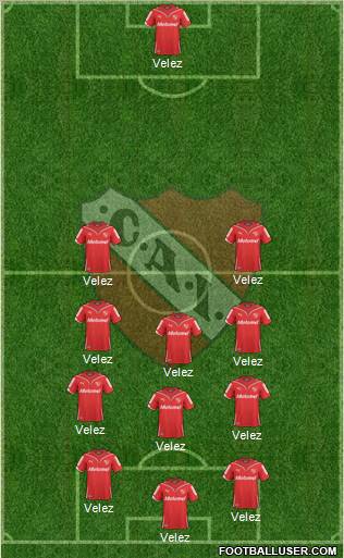 Independiente Formation 2011