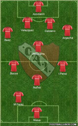 Independiente Formation 2011