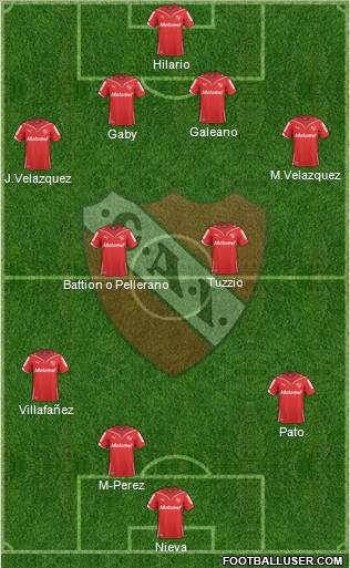 Independiente Formation 2011