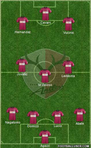 Kashima Antlers Formation 2011
