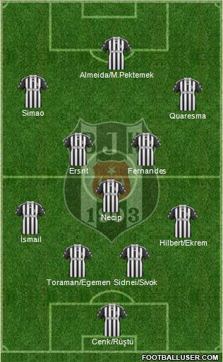 Besiktas JK Formation 2011