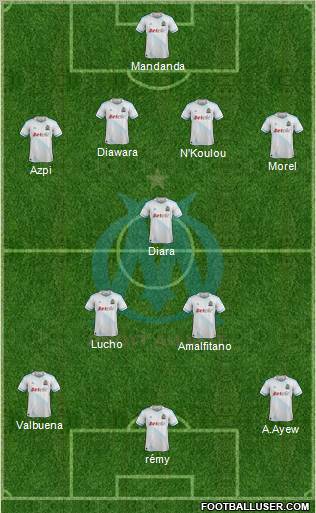 Olympique de Marseille Formation 2011