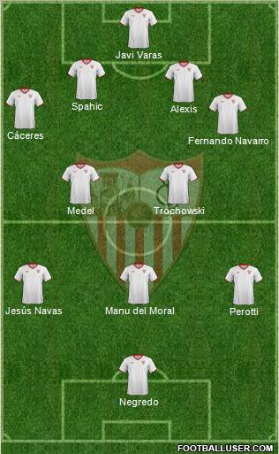 Sevilla F.C., S.A.D. Formation 2011