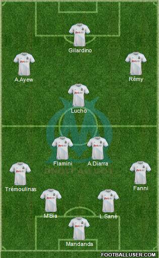 Olympique de Marseille Formation 2011