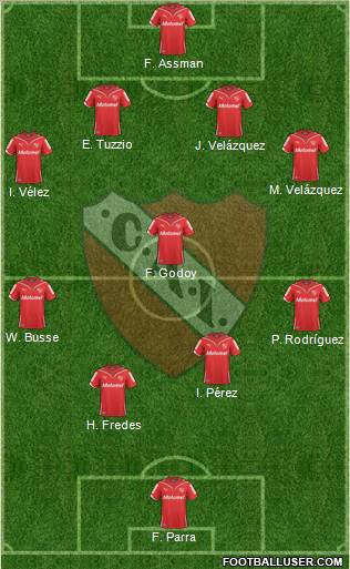 Independiente Formation 2011