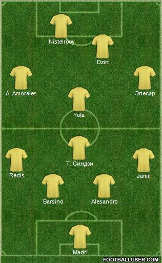 Pro Evolution Soccer Team Formation 2011