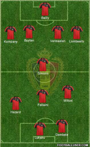 Belgium Formation 2011