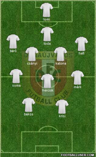 Dunaújváros FC Formation 2011