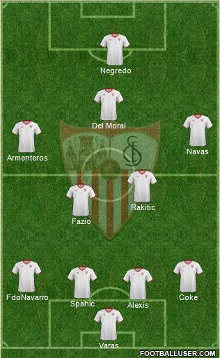 Sevilla F.C., S.A.D. Formation 2011