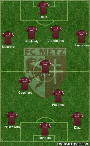 Football Club de Metz football formation