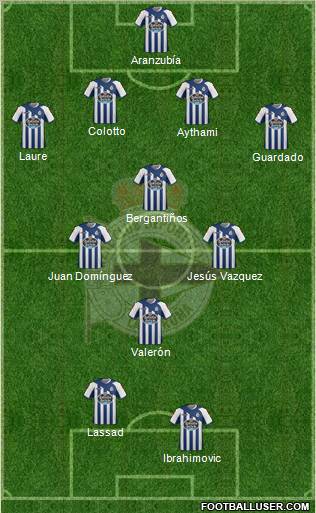 R.C. Deportivo de La Coruña S.A.D. Formation 2011