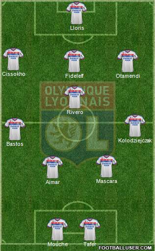 Olympique Lyonnais Formation 2011