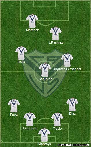 Vélez Sarsfield Formation 2011