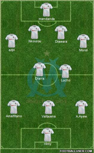 Olympique de Marseille Formation 2011