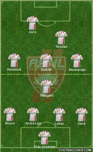 A.S. Nancy Lorraine Formation 2011