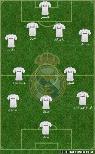 R. Madrid Castilla Formation 2011