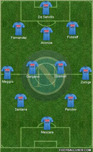 Napoli Formation 2011