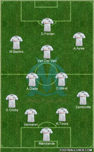 Olympique de Marseille Formation 2011