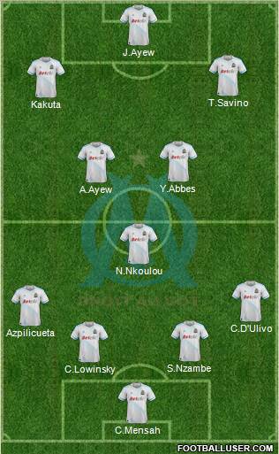 Olympique de Marseille Formation 2011