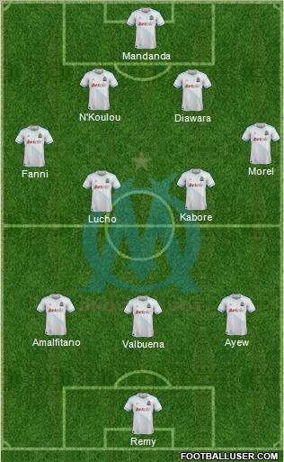 Olympique de Marseille Formation 2011