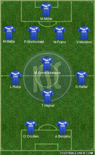 Karlsruher SC Formation 2011