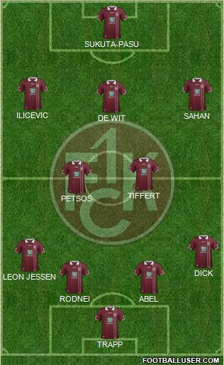 1.FC Kaiserslautern Formation 2011