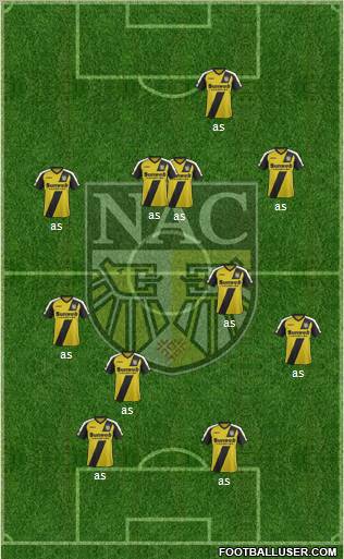 NAC Breda Formation 2011