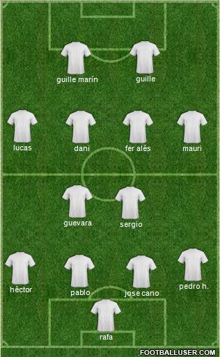 Pro Evolution Soccer Team Formation 2011