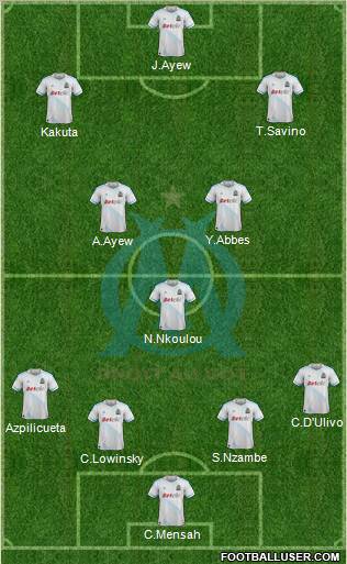 Olympique de Marseille Formation 2011