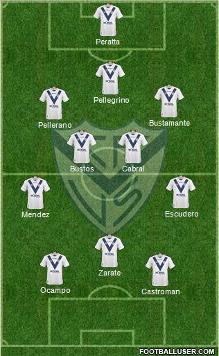 Vélez Sarsfield Formation 2011