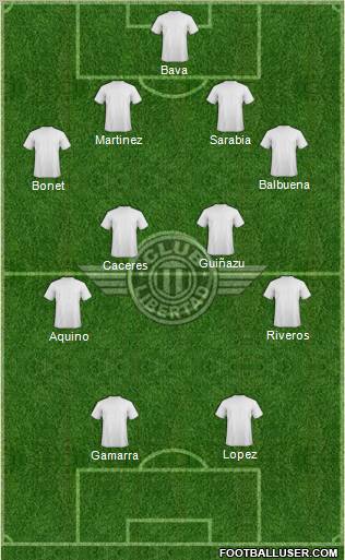 C Libertad Formation 2011