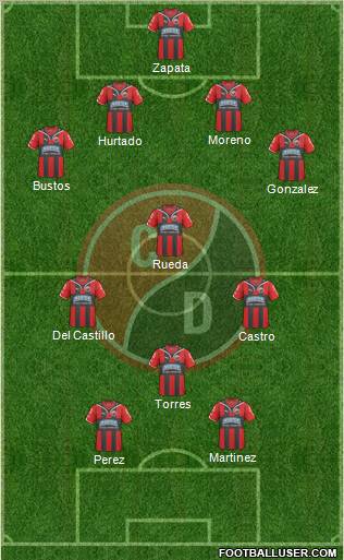 CN Cúcuta Deportivo Formation 2011
